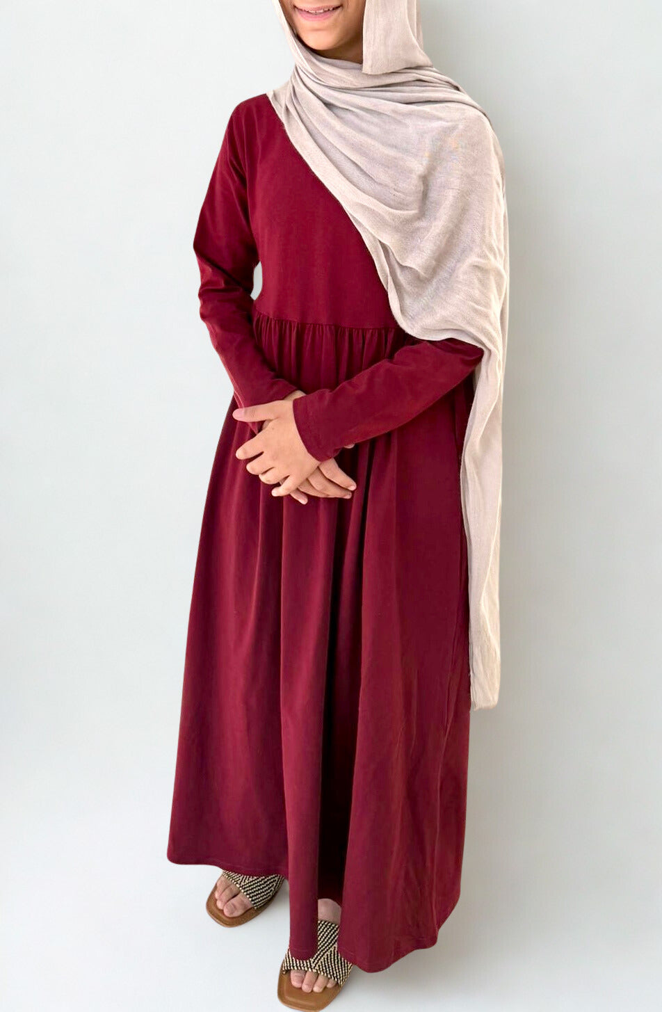 Cotton maxi dress
