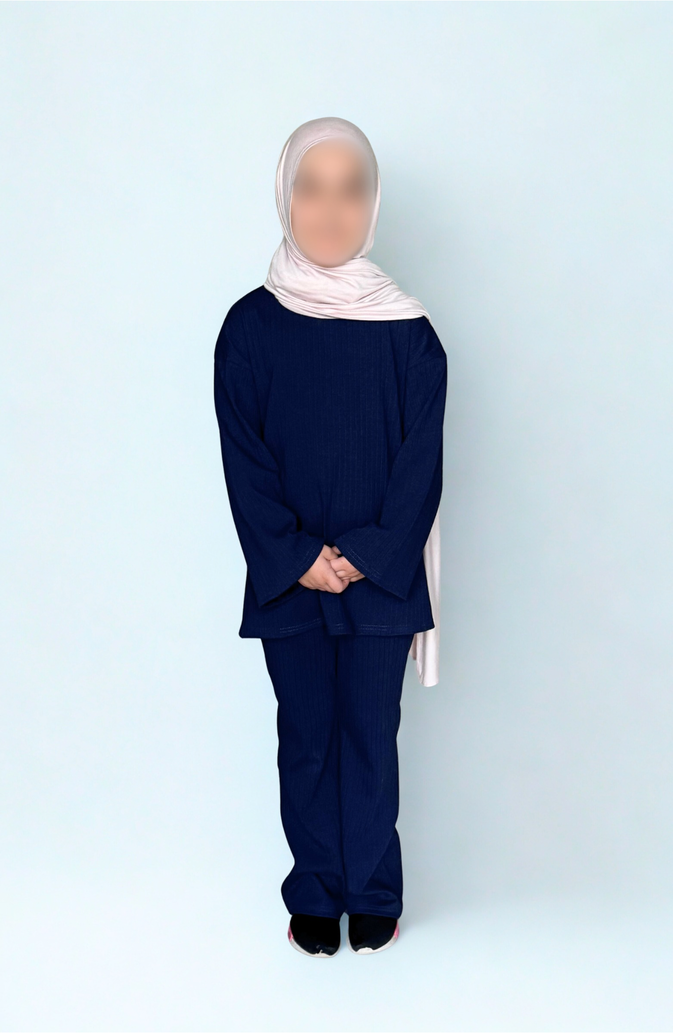 Ribbed Knit High Neck Co-ord Set